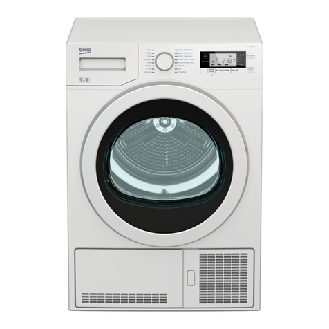 Beko DCY 9502 GXB3 user manual