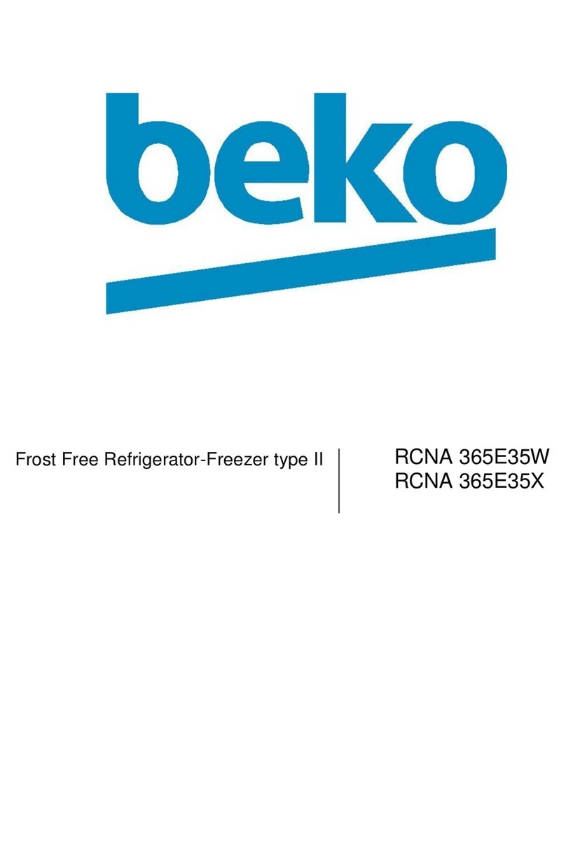 Beko RCNA 365E35W User manual