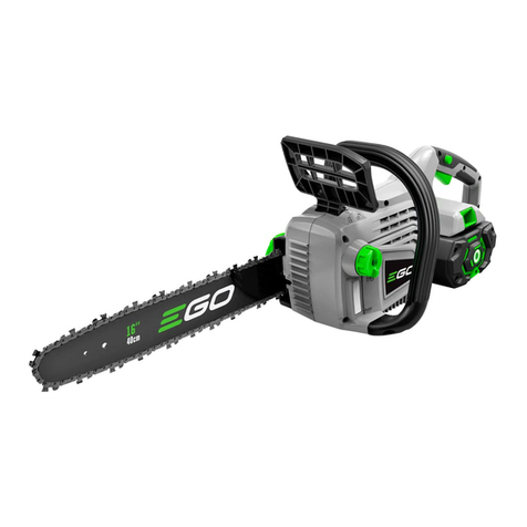 EGO Power+ CS1600 User manual