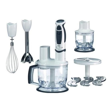 Braun MR 6550 M FP-HC-K User manual