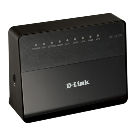 D-Link DSL-2640U User manual