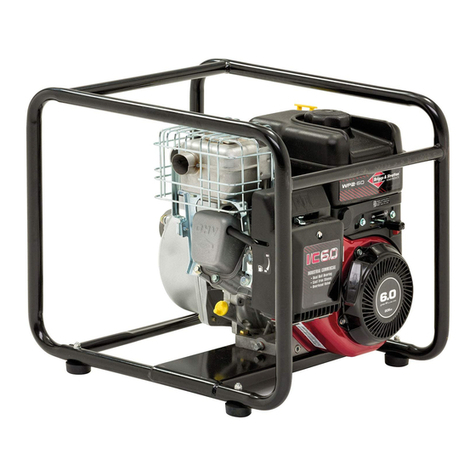 Briggs & Stratton WP2-55 User manual Briggs & Stratton WP2-55 User manual
