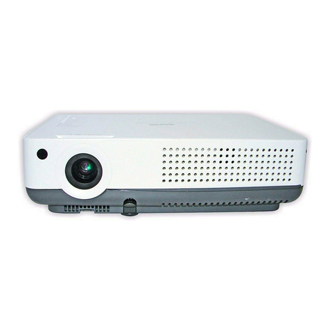 Sanyo PLC-XW55A User manual