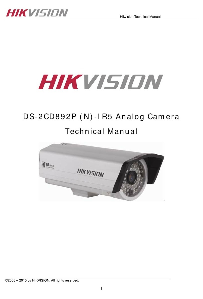 HIK VISION DS-2CD892P (N) - IR5 User manual