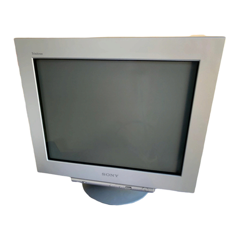 Sony CPD-G520P User manual Sony CPD-G520P User manual