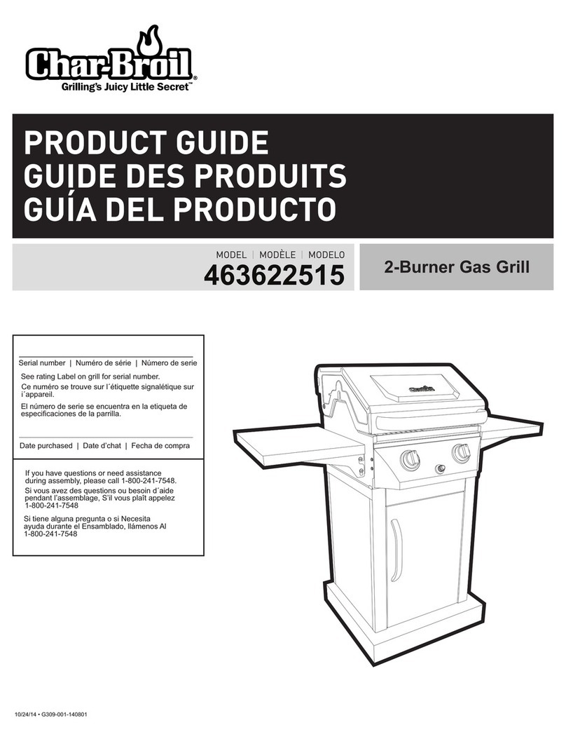 Char-Broil 463622515 User manual