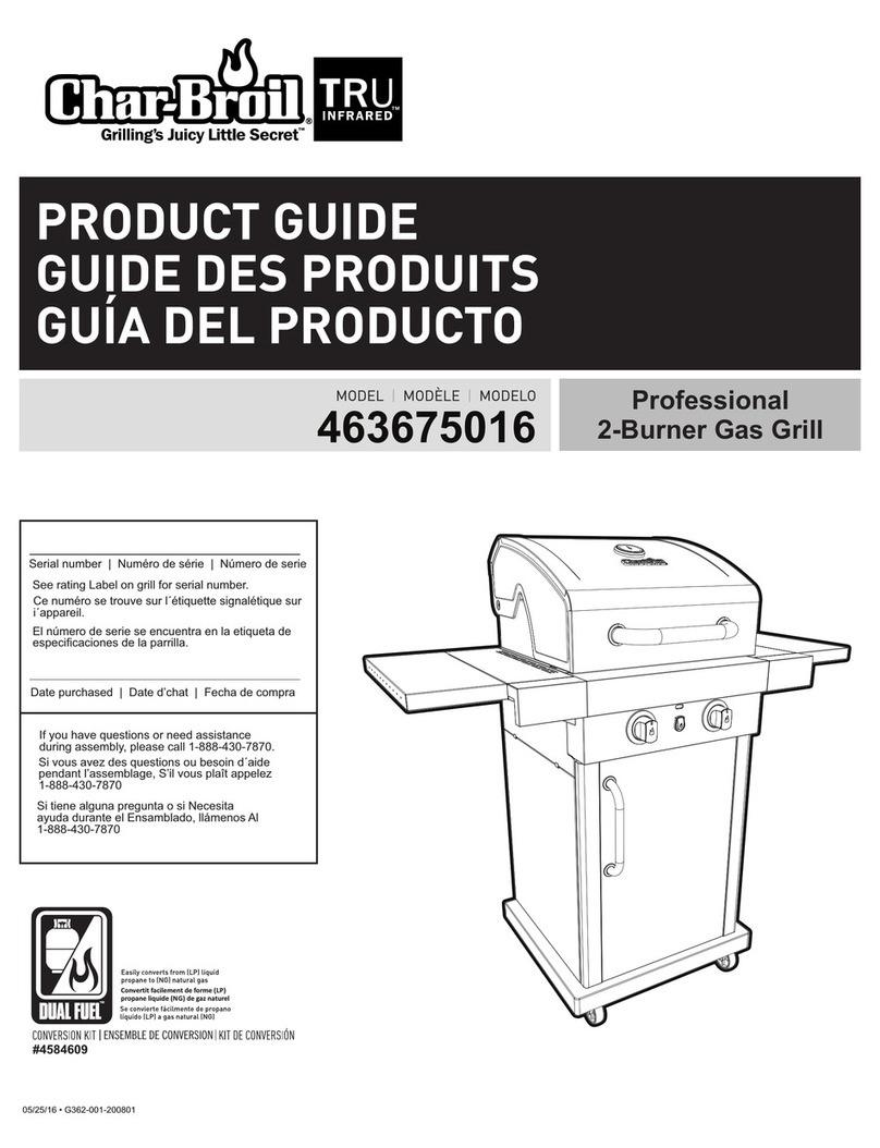 Char-Broil 463675016 User manual