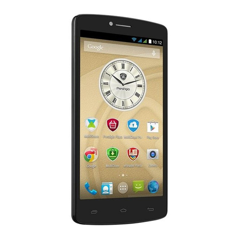 Prestigio MultiPhone 5550 DUO User manual Prestigio MultiPhone 5550 DUO User manual
