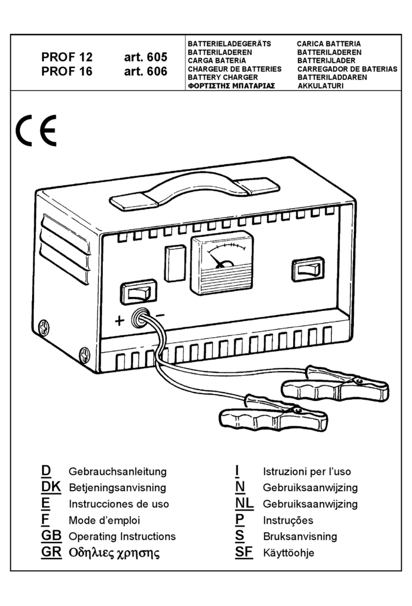 Elettro C.F. PROF 12 605 User manual