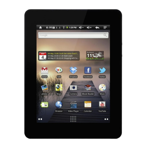 WayteQ xPAD-70 User manual