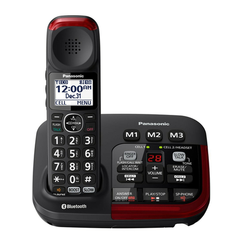 Panasonic KX-TGM430 User manual