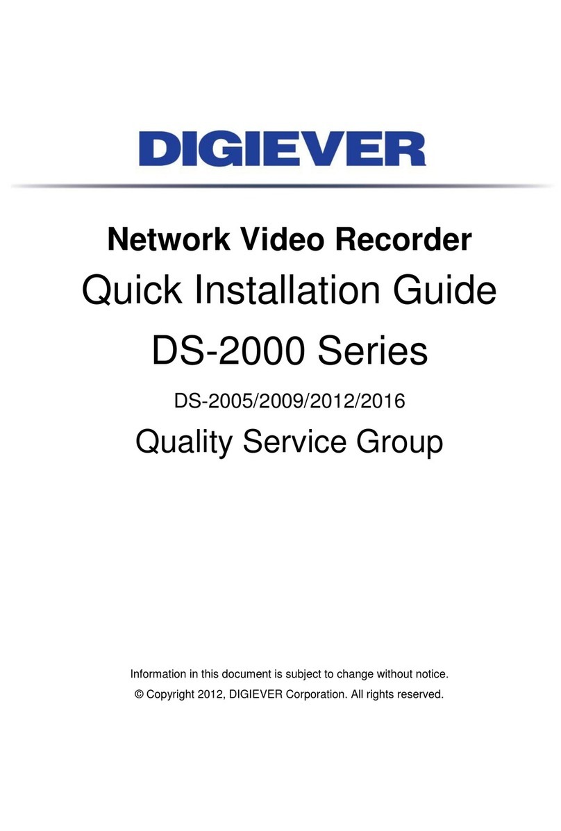 Digiever DS-2000 Series User manual