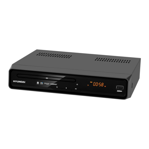 Hyundai DV2H 366 HDDVBT User manual