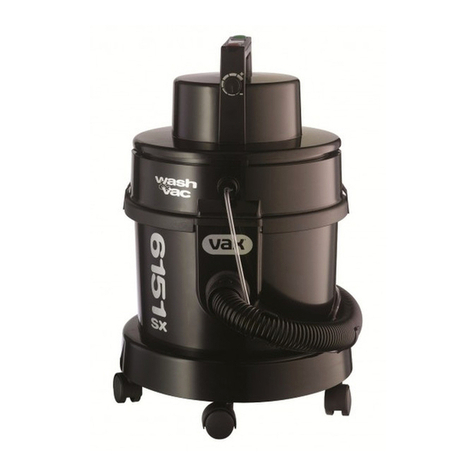 Vax 6151 SX User manual Vax 6151 SX User manual