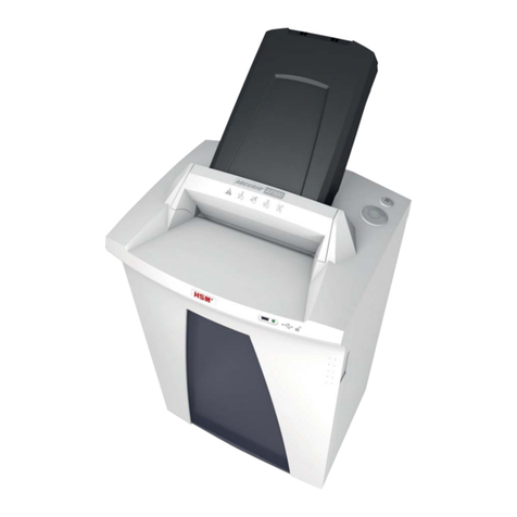 HSM Securio AF500 User manual HSM Securio AF500 User manual