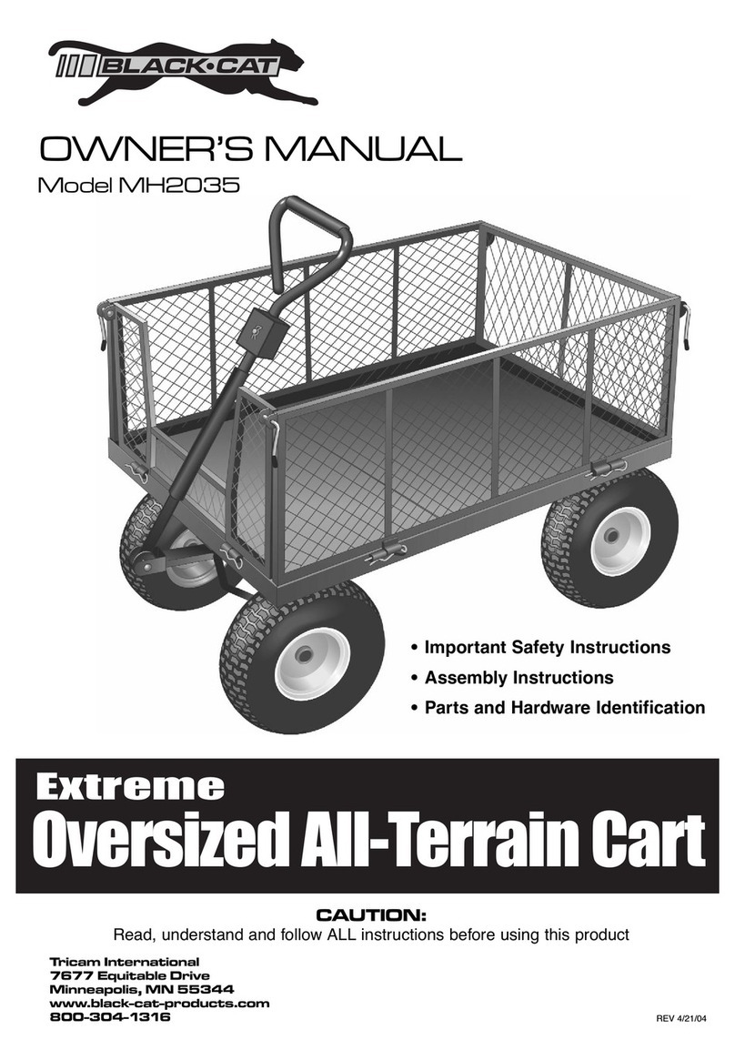 Black cat MH2035 owner's manual