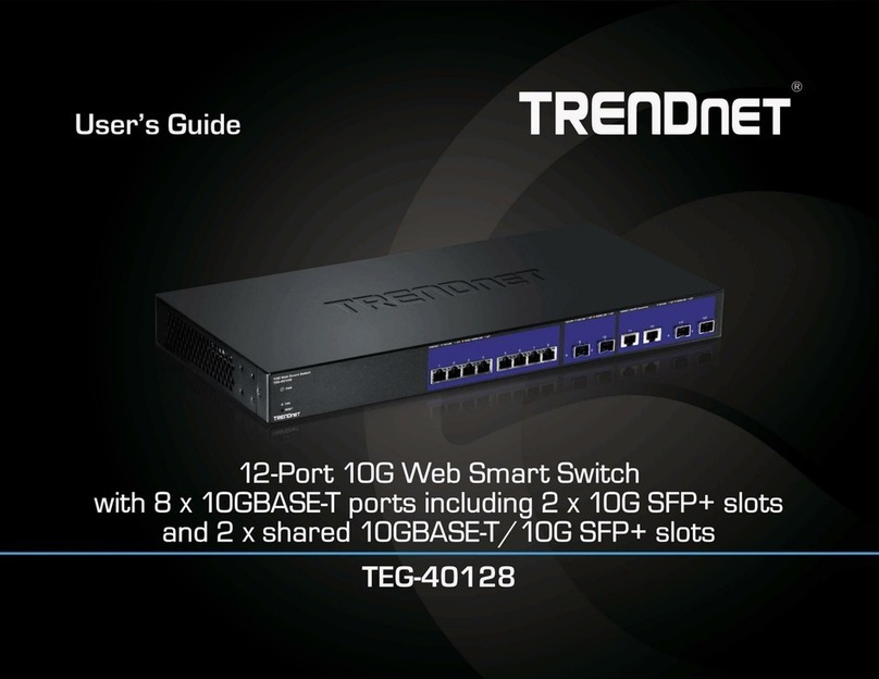 TRENDnet TEG-40128 User manual