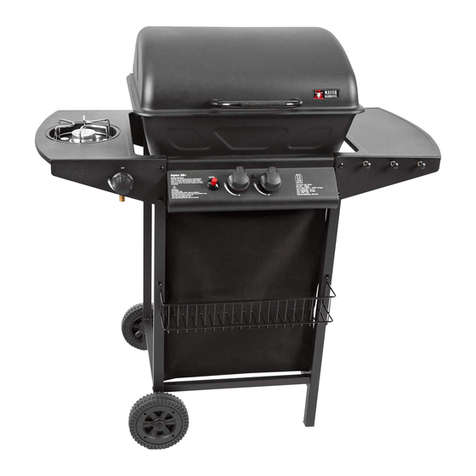 Mayer Barbecue ZUNDA MGG-4201 BASIC Assembly instructions