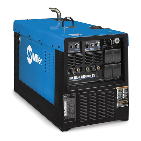 Miller Big Blue 450X Duo CST User manual