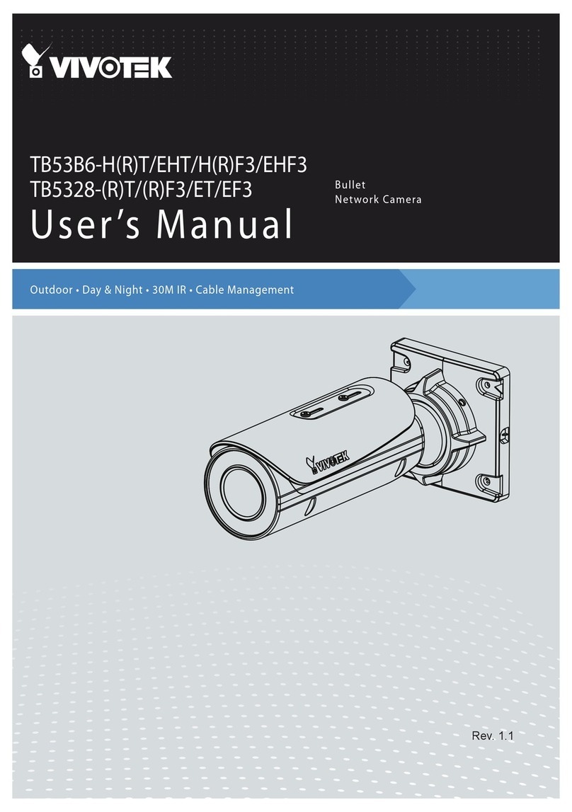 Vivotek TB53B6 SERIES User manual Vivotek TB53B6 SERIES User manual