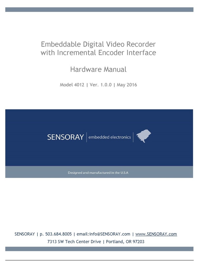 Sensoray 4012 Hardware manual