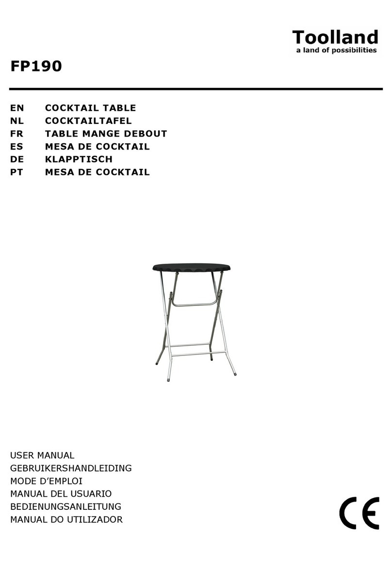 Toolland FP190 user manual