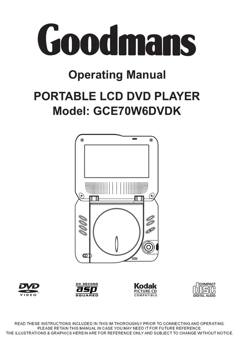 Goodmans GCE70W6DVDK operating manual