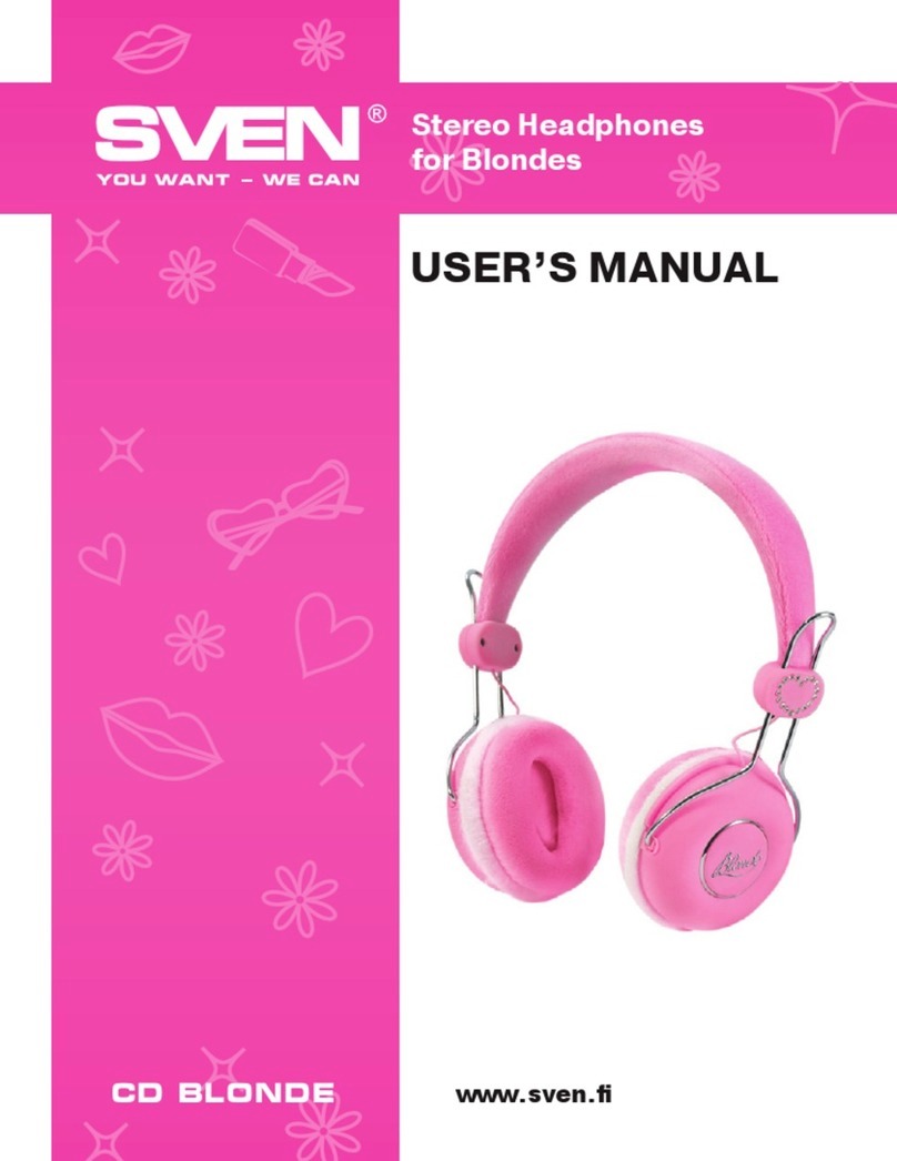Sven CD BLONDE user manual