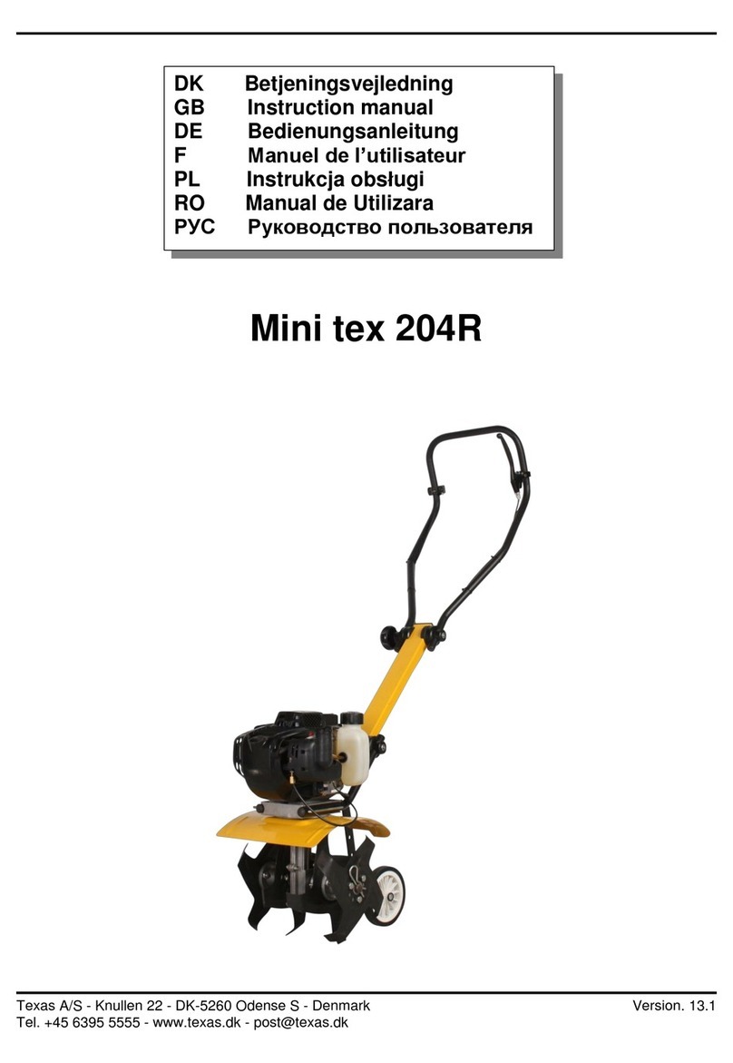 Texas Mini tex 204R instruction manual