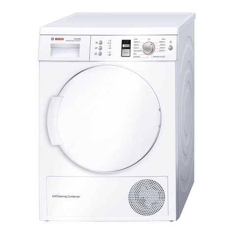 Bosch WTW84362SN User manual Bosch WTW84362SN User manual