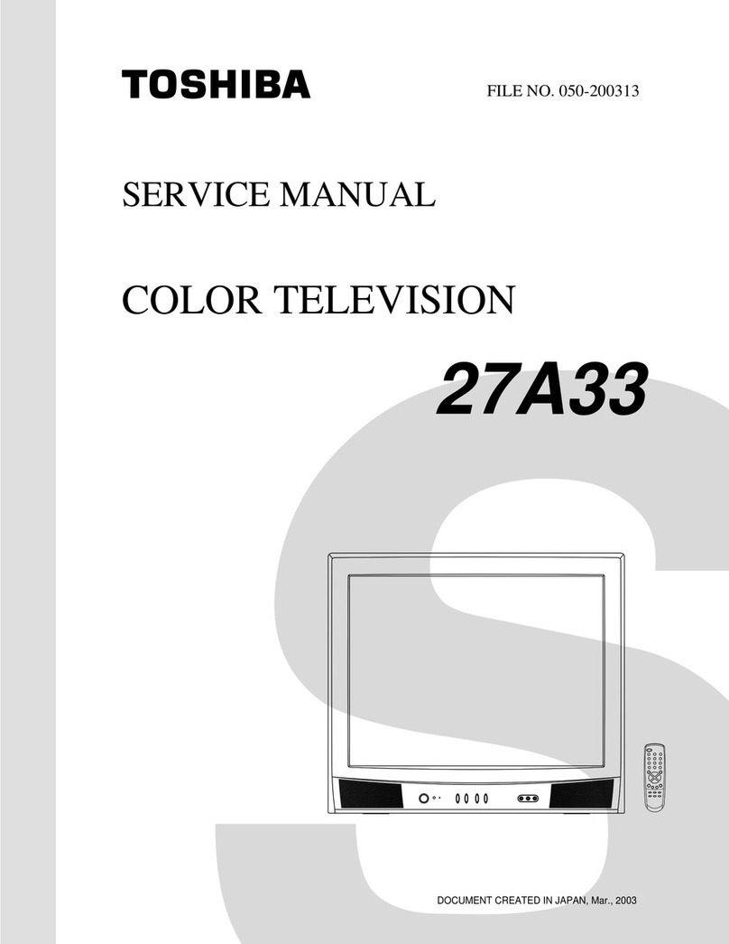 Toshiba 27A33 User manual