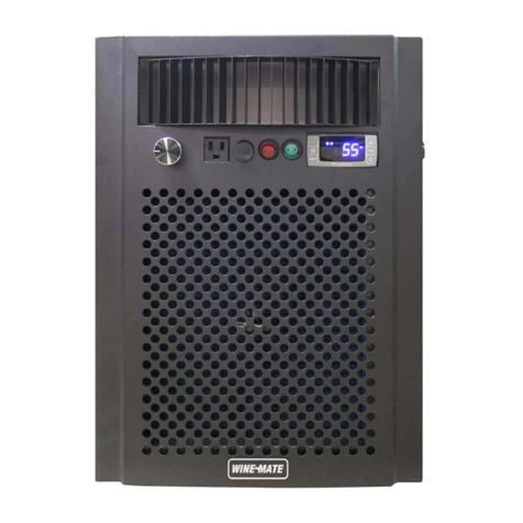 Vinotemp Wine-Mate WM-4510HZD Installation, use & care manual