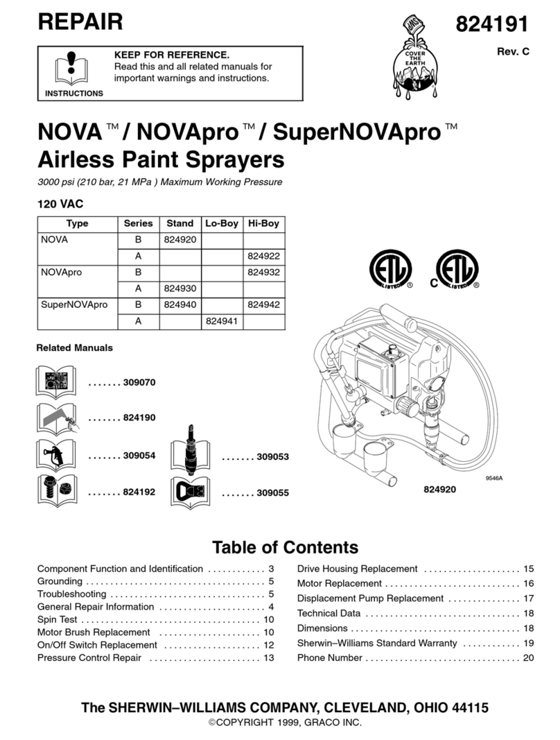 Graco NOVA Operating instructions