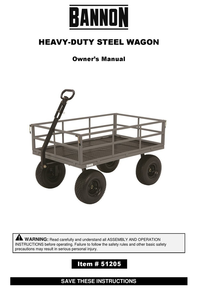 Bannon 51205 owner's manual