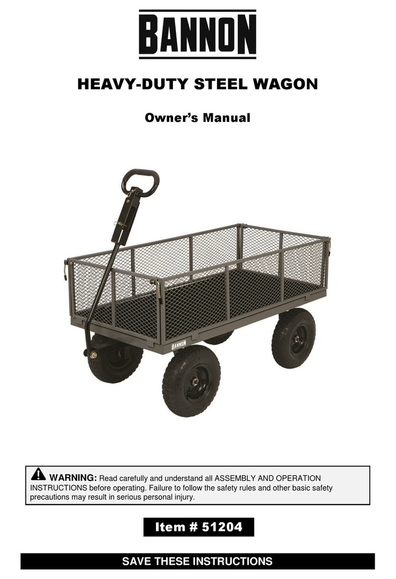 Bannon 51204 owner's manual