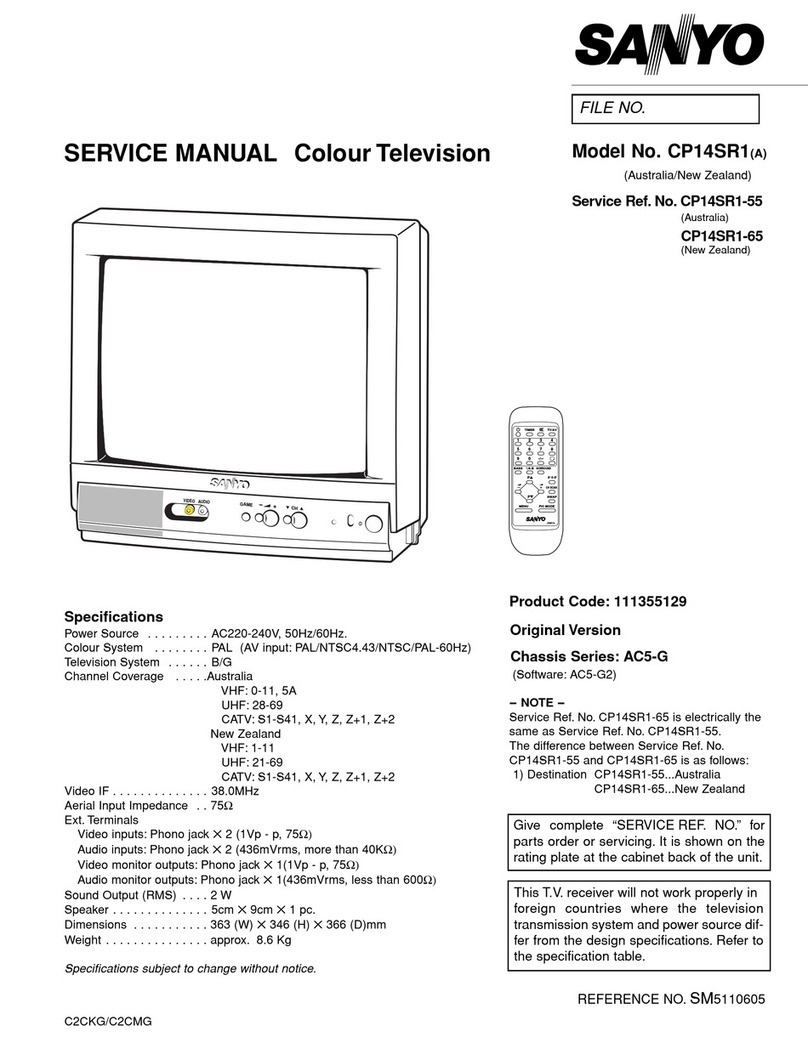 Sanyo CP14SR1 User manual