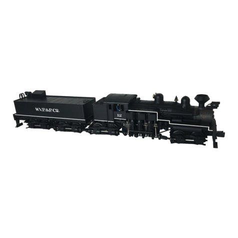 M.T.H. premier shay Operator's manual