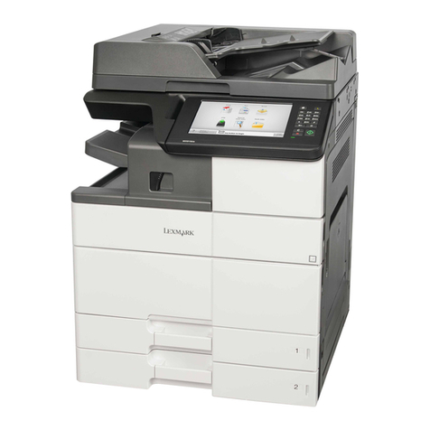 Lexmark XM9100 Series User manual