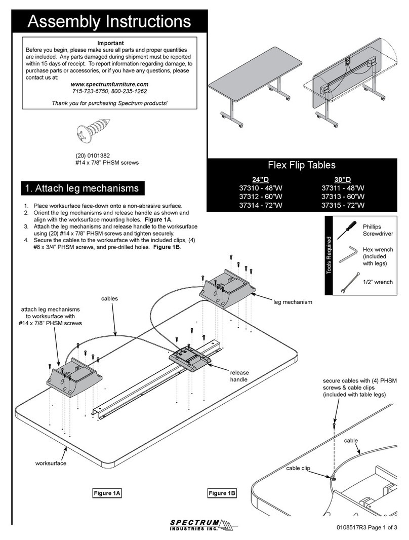 Spectrum Industries 37310 Assembly instructions