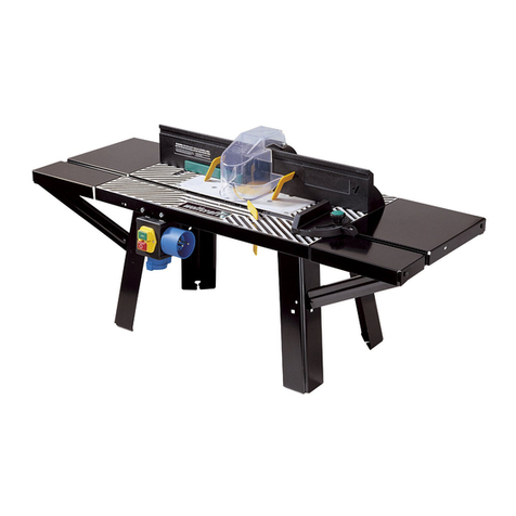 Wolfcraft Router table 6156 User manual