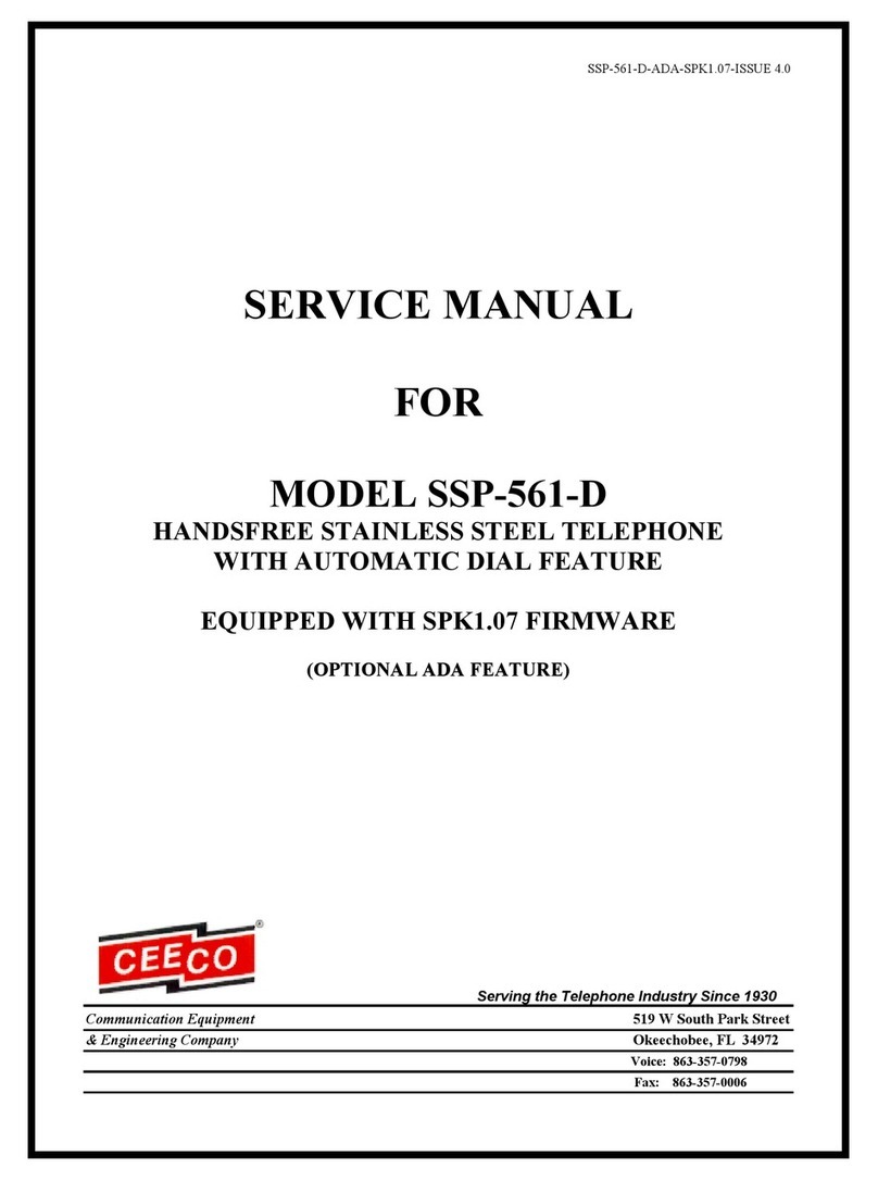 CEECO SSP-561-D User manual