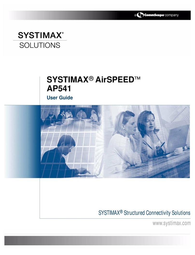 Systimax AirSPEED AP541 user guide