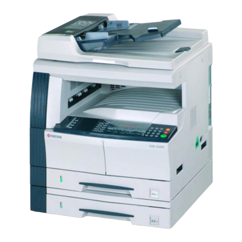 Kyocera KM-2550 User manual