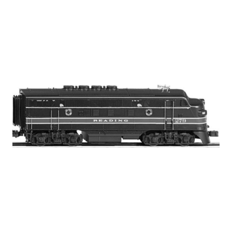MTHTrains MTH F-3 DIESEL ENGINE operating instructions