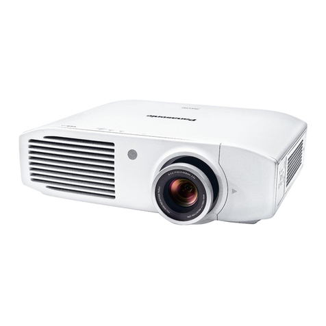 Panasonic PT-AH1000E User manual