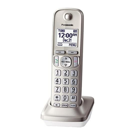 Panasonic KX-TGDA20 User manual Panasonic KX-TGDA20 User manual