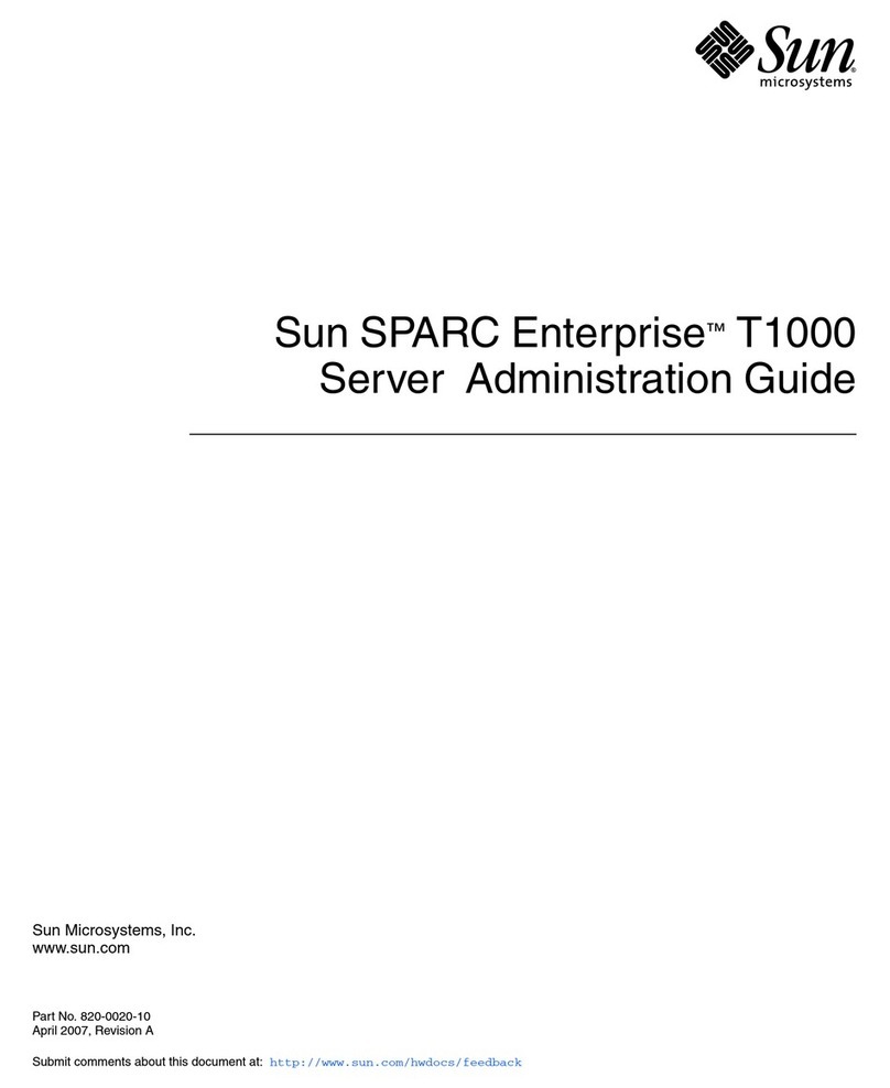 Sun Microsystems SPARC Enterprise T1000 Administration guide