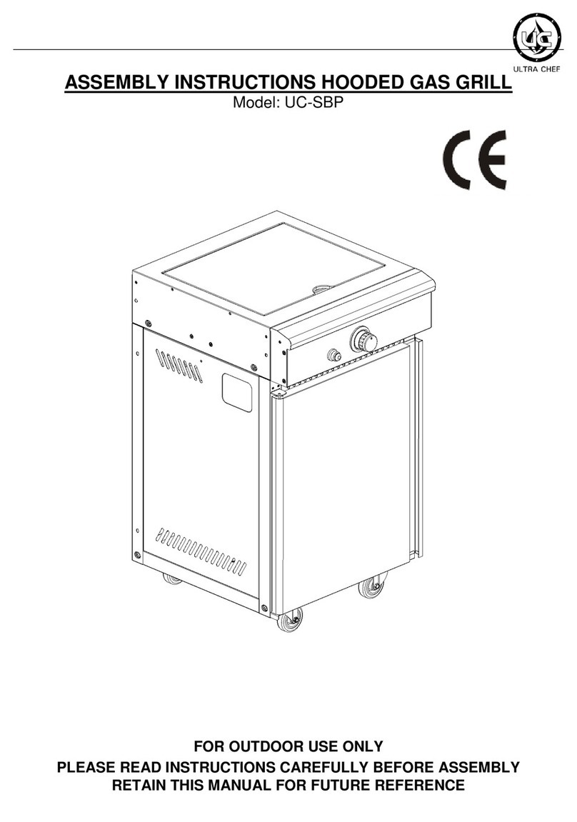Ultra chef UC-SBP Assembly instructions