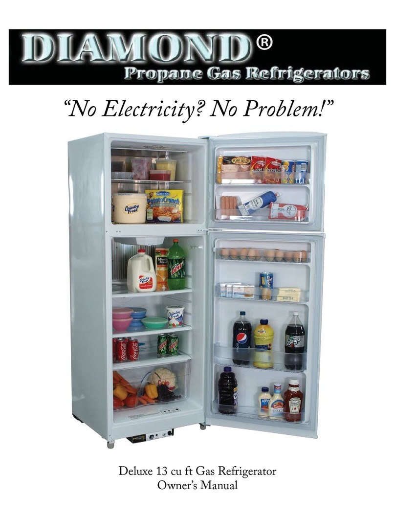 Diamond Deluxe 13 cu ft owner's manual