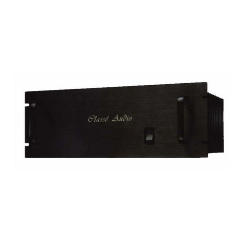 Classe Audio DR-10 User manual